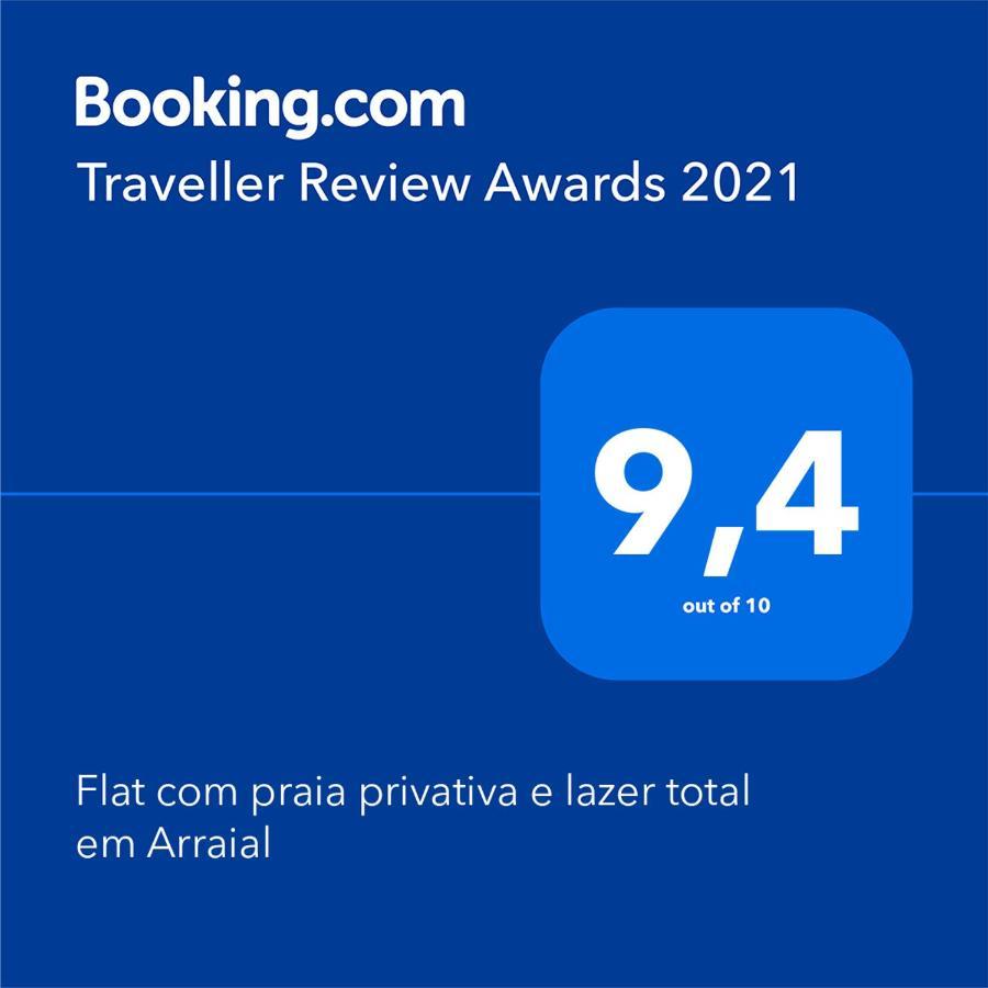 Flat com praia privativa e lazer total em Arraial Arraial do Cabo Exterior foto