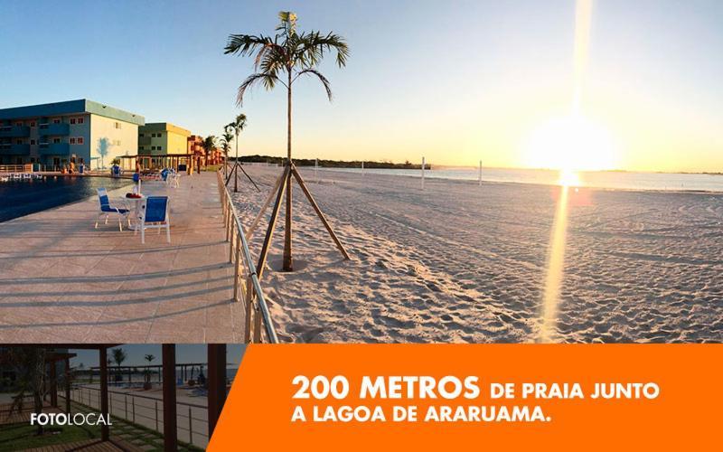 Flat com praia privativa e lazer total em Arraial Arraial do Cabo Exterior foto